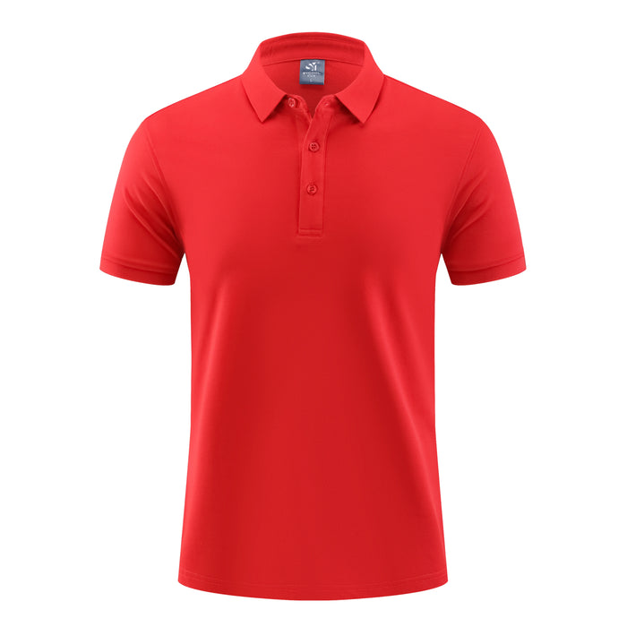 OEM Factory Supply Custom Logo Polyester Piqué Knit Custom Printed Polo Shirt