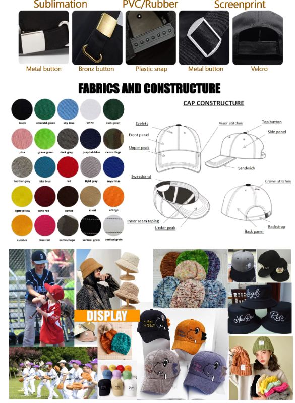 Bulk Polyester Cotton Embroidered Baseball Hats for Kids Capsule Drops