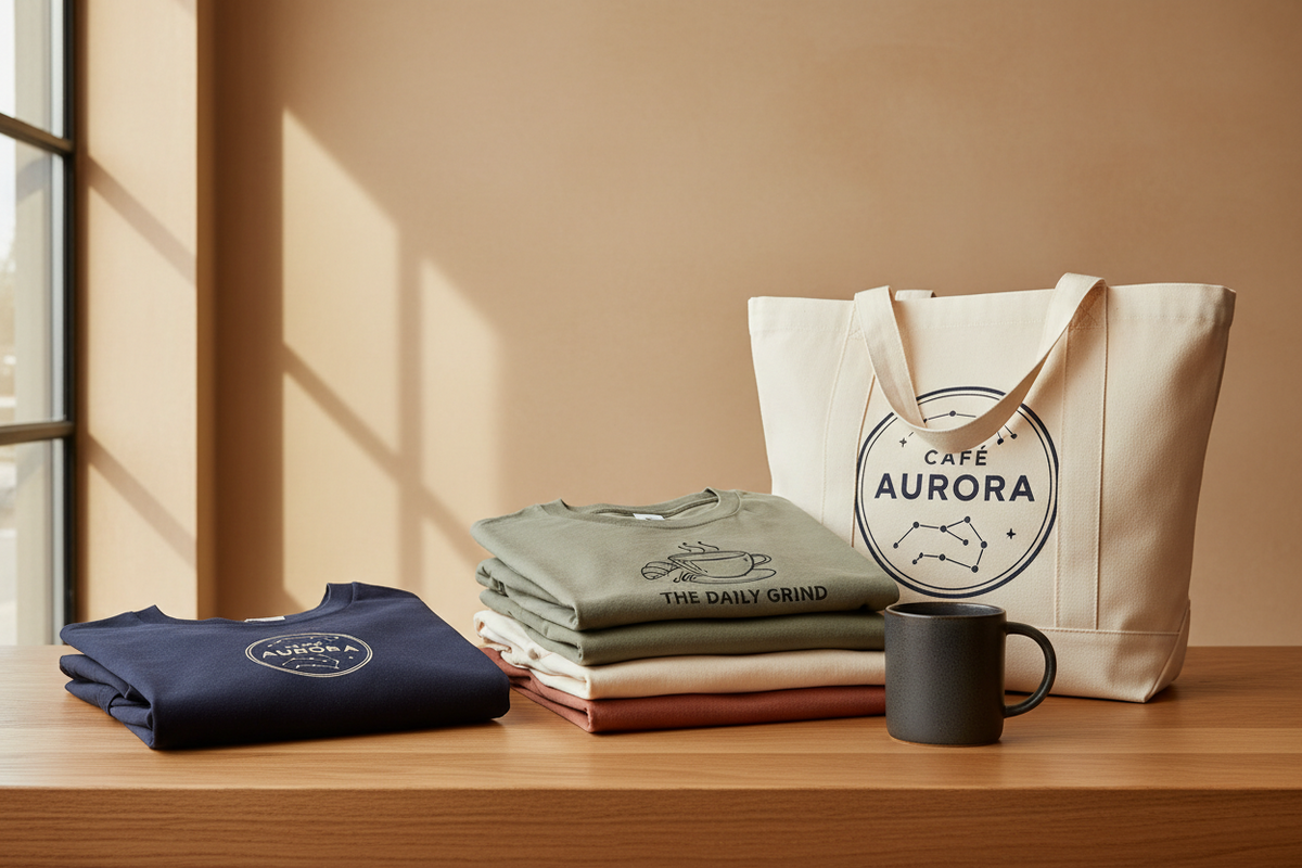 Top Custom Merch Ideas for Coffee Shops and Restaurants