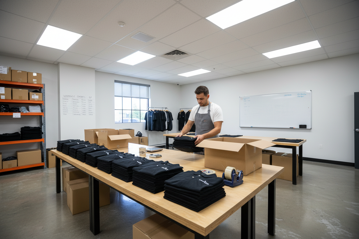 How to Sell a Black-Dominant Men’s Polo Clearance Lot Without Overcomplicating It ?