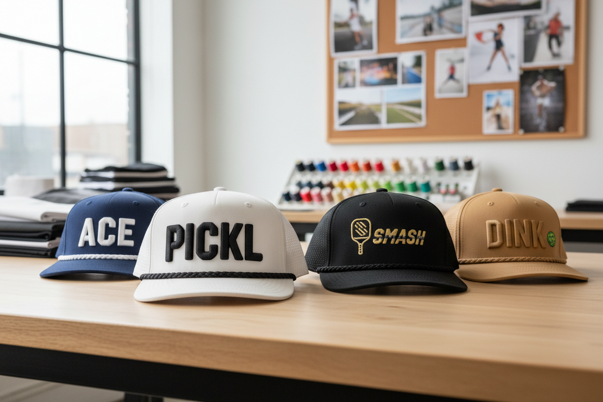 Starting a Pickleball Hat Line? Here’s What to Figure Out Before You Order Custom Caps