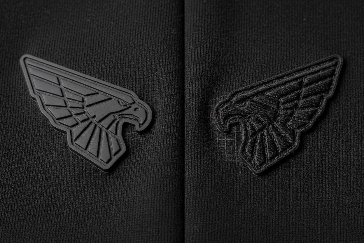 PVC Patch vs Embroidered Patch: Technical Decoration Comparison