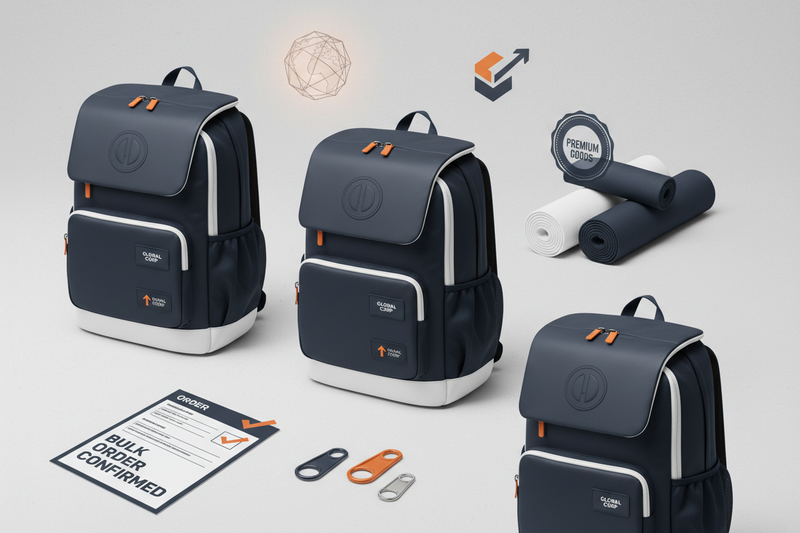 Ordering 100–200 Custom Backpacks: What is the typical minimum order quantity for custom promotional backpacks?