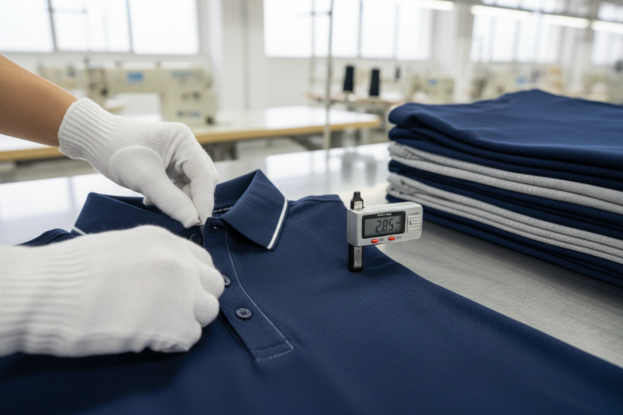 Corporate Polo Sourcing: Poly-Cotton & Piqué Guide