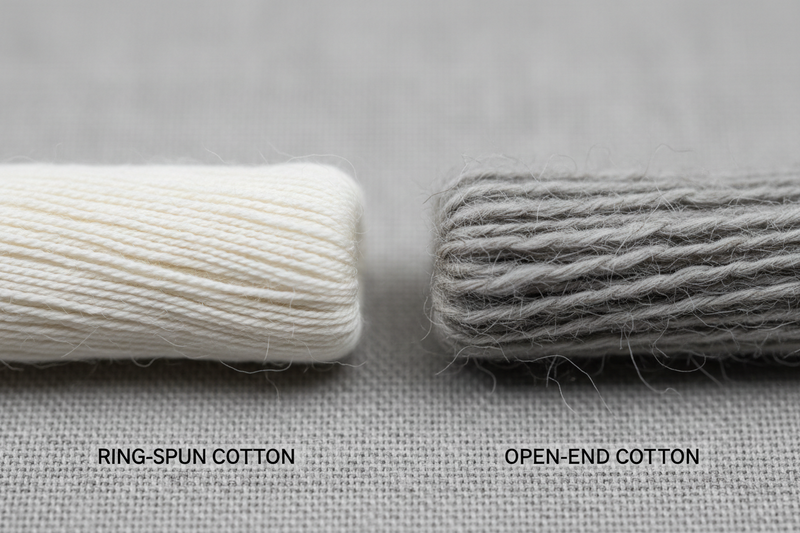 Ring Spun Cotton vs Open End Cotton: A Procurement Guide to Yarn Quality
