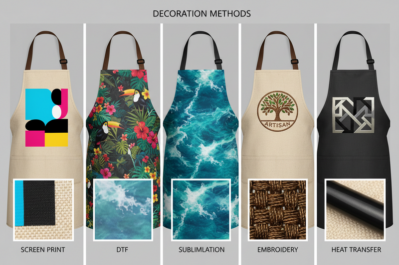 Embroidered Aprons for Branding: A Technical Sourcing Guide for Custom Decoration