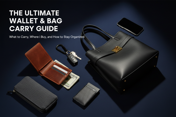The Ultimate Wallet & Bag Carry Guide: What to Carry, Where to Buy, and How to Stay Organized