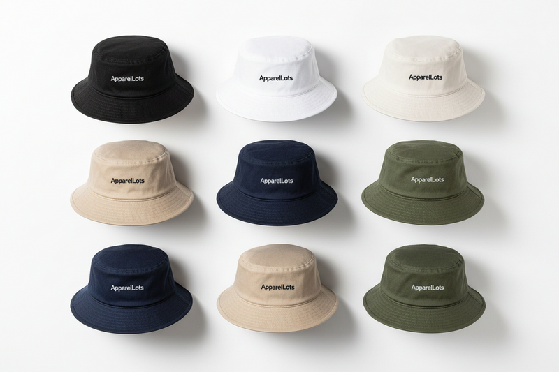 Custom Bucket Hats | Custom Wide-Brim Outdoor Hats