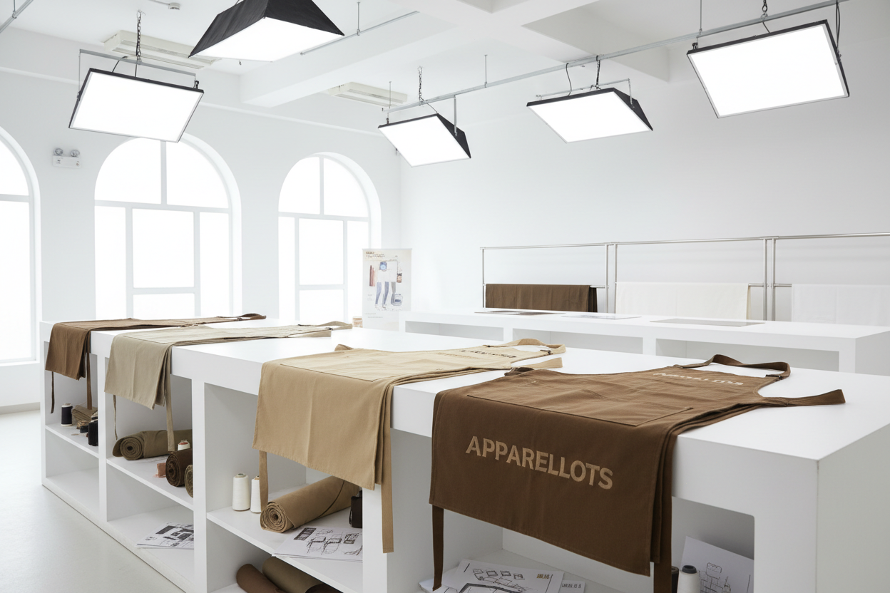 Custom Aprons Bulk Wholesale | Embroidered Cafe & Barista Uniforms