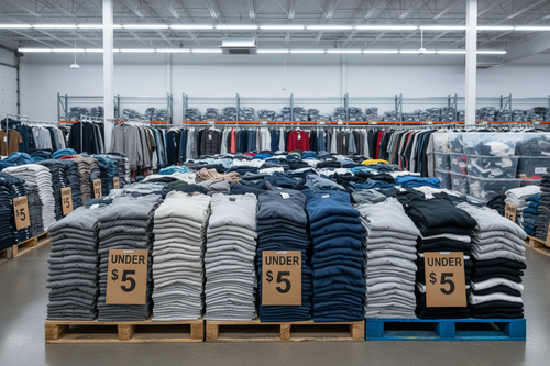 Clearance Wholesale Apparel, Under $5 Clothing Deals