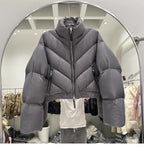 206pcs Wholesale 90% White Duck Down Jackets - Full Inventory Pallet Deal - Premium High-Fill Winter Coats - US XS-M Sizing - Professional Reseller Liquidation