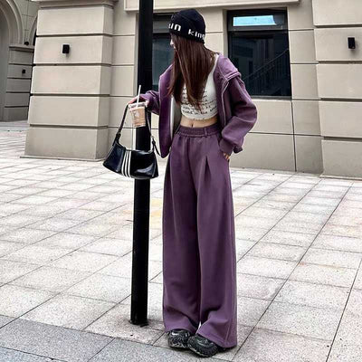 1100 Sets Wholesale Athleisure Sweatsuits - 3-Color Essential Tracksuit Bundle - Premium French Terry/Fleece - US Sizing S-XL - Bulk Liquidation Pallet