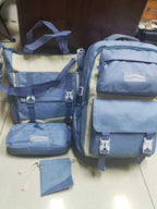 2500 Sets Bulk 4-Piece Aesthetic School Backpack Combo - High-Value Bundle with Crossbody & Travel Pouch - $5.00 Full Set Liquidation - Multi-Functional Student Gear Stock
