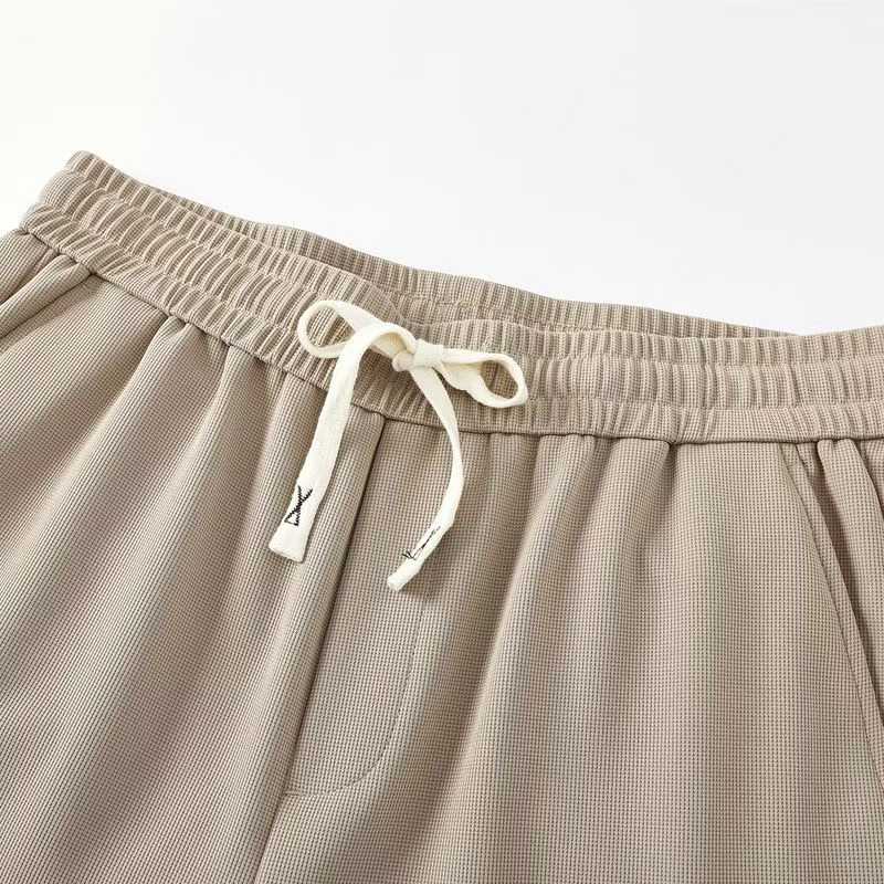 3000pcs Wholesale Men’s Textured Drawstring Pants -Factory Clearance One-Size Easy Fit Lounge Trousers - Black & Coffee Factory Tail Order - $1.90 Clearance Lot
