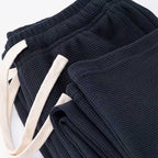 3000pcs Wholesale Men’s Textured Drawstring Pants -Factory Clearance One-Size Easy Fit Lounge Trousers - Black & Coffee Factory Tail Order - $1.90 Clearance Lot