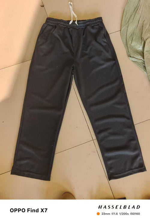 3000pcs Wholesale Men’s Textured Drawstring Pants -Factory Clearance One-Size Easy Fit Lounge Trousers - Black & Coffee Factory Tail Order - $1.90 Clearance Lot