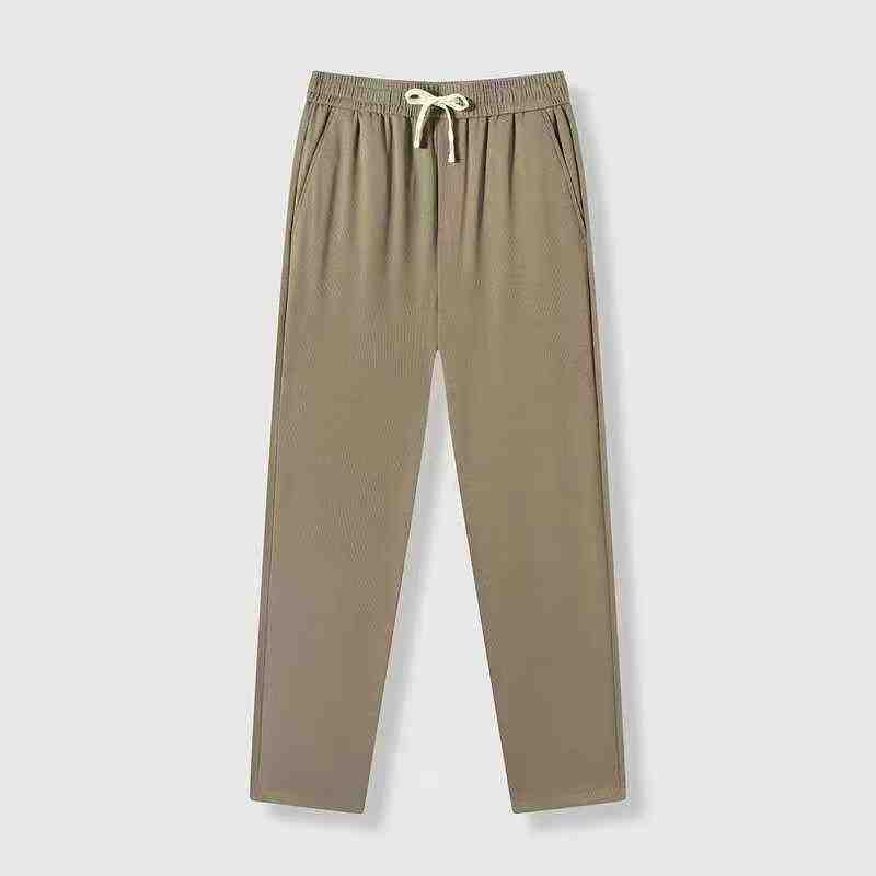 6000pcs Wholesale Men’s Easy-Fit Drawstring Pants - Multi-Size Everyday Casual Trousers - Black-Dominant Factory Tail Order - $2.00 Clearance Stock Lot