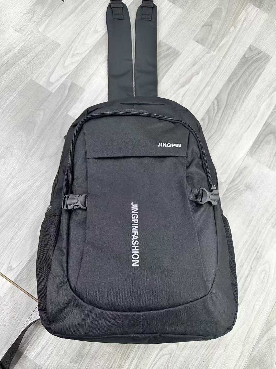 300pcs Wholesale Everyday School & Travel Backpacks - Minimal Multi-Pocket Student Bags - Black Pink Blue Assorted Stock - $2.00 Clearance Lot