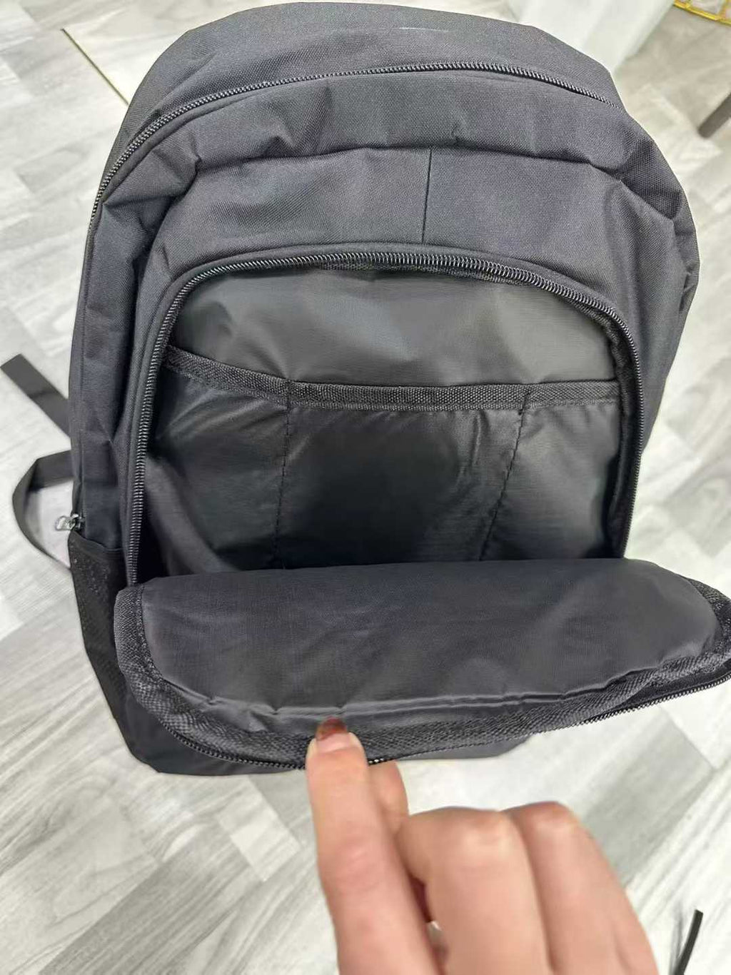 300pcs Wholesale Everyday School & Travel Backpacks - Minimal Multi-Pocket Student Bags - Black Pink Blue Assorted Stock - $2.00 Clearance Lot