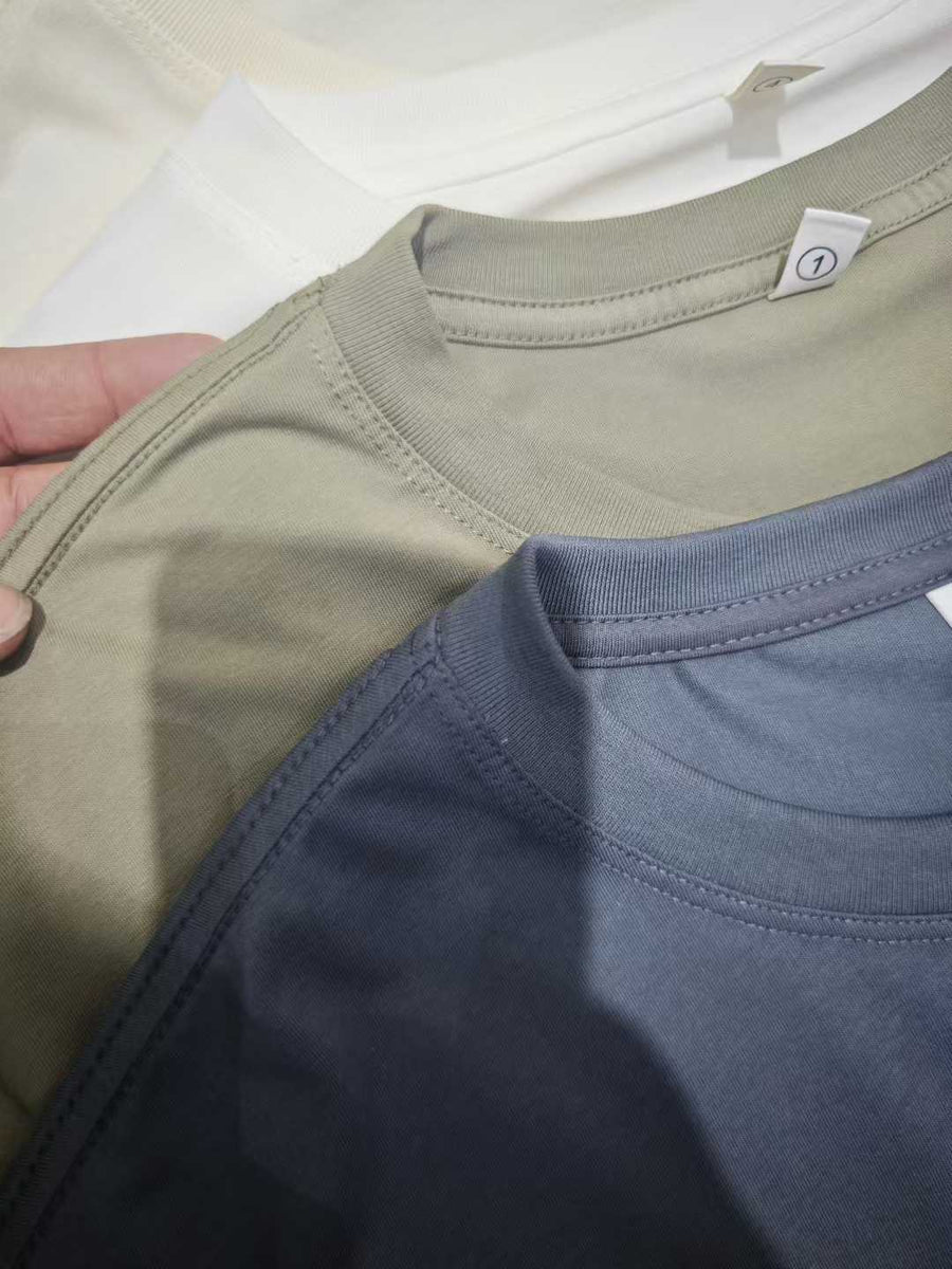 8000pcs Wholesale Mercerized Cotton Men’s T-Shirts Bulk Lot – Minimalist Blank Summer Tee Stock – 6 Color Assorted Casual Streetwear Basics – Factory Tail Order Clearance – Boutique & Reseller Inventory Deal