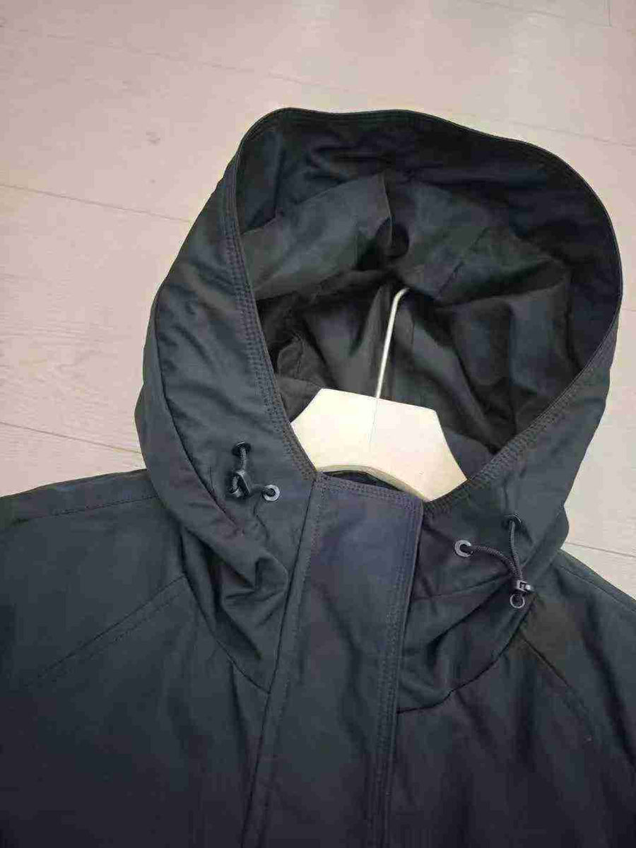 700pcs Men's Urban Techwear Cargo Jackets - Tactical Workwear Liquidation - High-Margin Reseller Stock Lot - Black Utility Outerwear Bulk