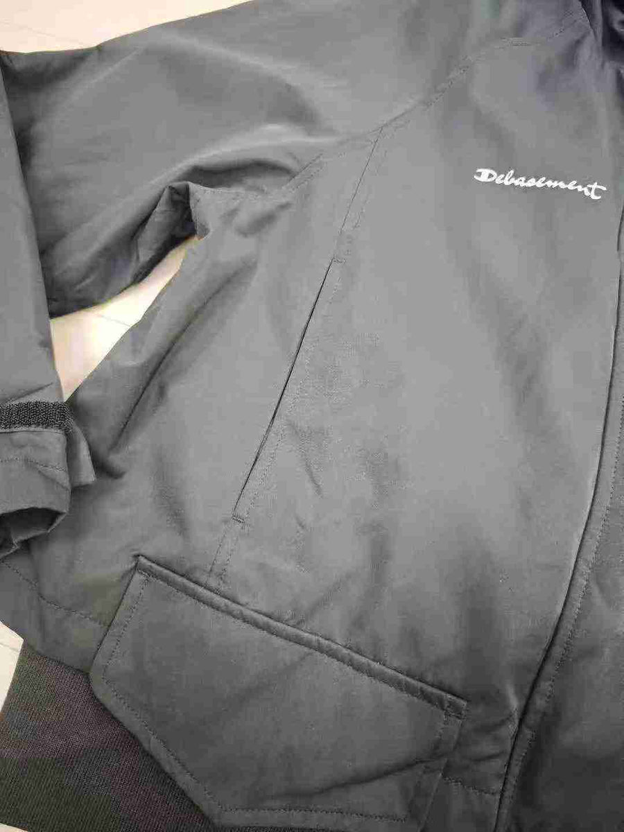 700pcs Men's Urban Techwear Cargo Jackets - Tactical Workwear Liquidation - High-Margin Reseller Stock Lot - Black Utility Outerwear Bulk