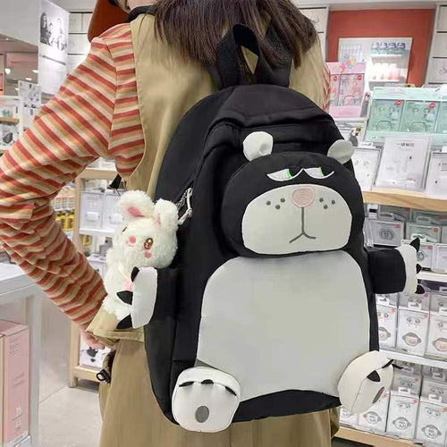 190 Units Wholesale Aesthetic Penguin Character School Backpacks - Kawaii Animal Themed Student Gear - 4-Color Assorted Stock Lot Liquidation - High-Margin Boutique Stationery Accessories
