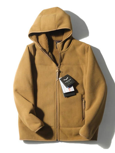 2000+ pcs Bulk Hooded Fleece Jacket Clearance Lot – Sherpa Lined Outdoor Zip Hoodie – Winter Warm Workwear Outerwear Stock for Boutiques & Resellers
