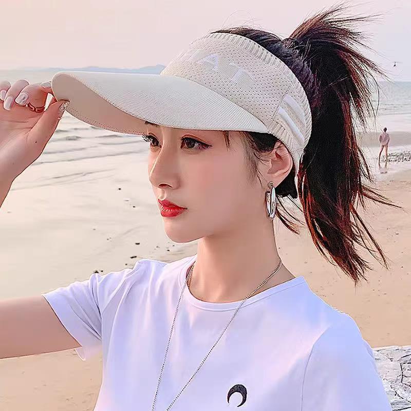 2083pcs Wholesale Unisex Sport Visor Caps Black & White – Lightweight Summer Sun Hats for Outdoor Use – Low-Cost Overstock Clearance Lot for Resellers