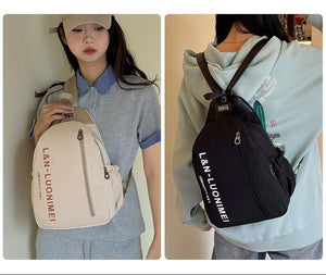 360pcs Wholesale Casual Sling Backpack Lot – Multi-Pocket Lightweight Crossbody Bags for Daily Travel & Urban Use – Assorted Colors Small Backpack Stock for Boutique Resale