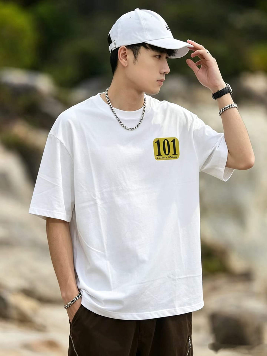 1000pcs Bulk Wholesale White Graphic T-Shirts - 