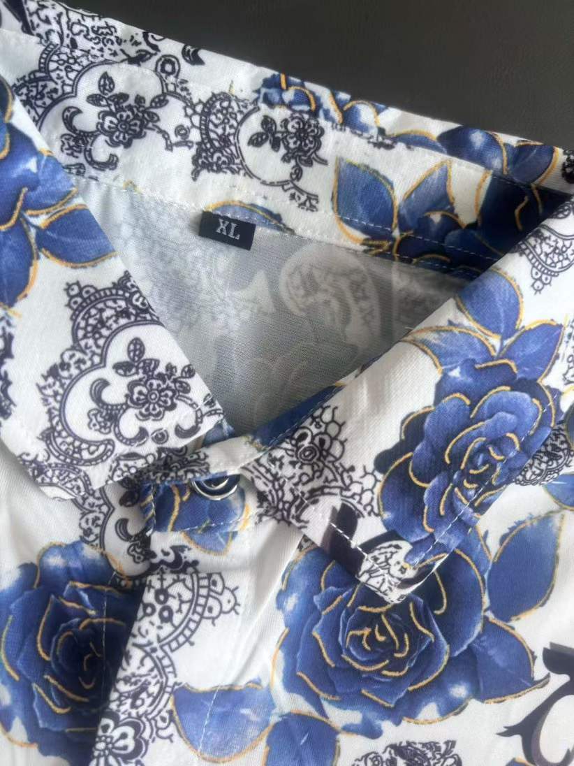 80,000pcs Bulk Mercerized Cotton Men's Shirts - Premium Silky Luster Apparel - Take-All Factory Clearance - High-End Boutique Tail Order Stock - Breathable Luxury Summer Essentials Lot