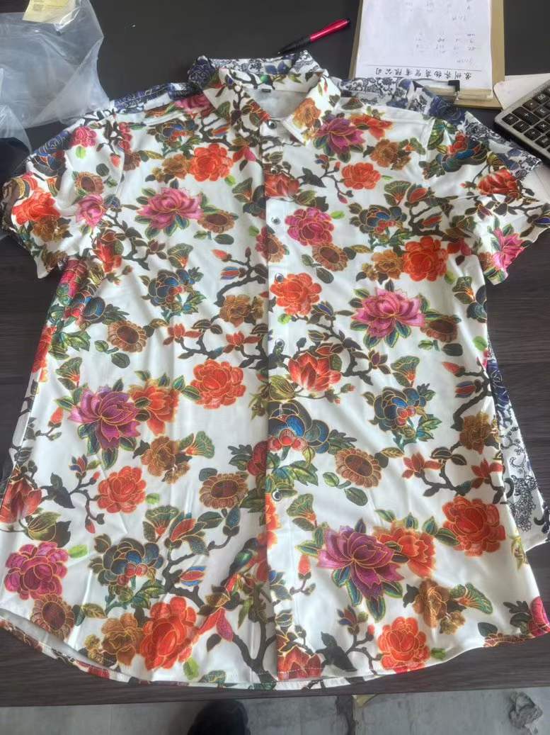 80,000pcs Bulk Mercerized Cotton Men's Shirts - Premium Silky Luster Apparel - Take-All Factory Clearance - High-End Boutique Tail Order Stock - Breathable Luxury Summer Essentials Lot