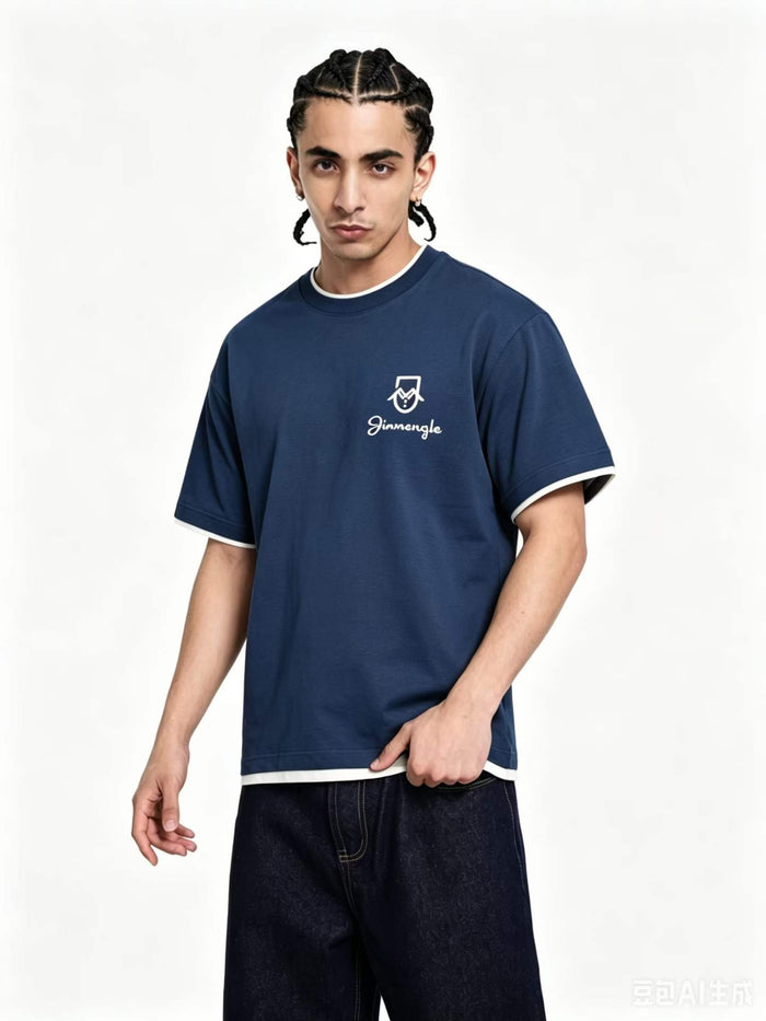 500pcs Bulk Essential Aesthetic T-Shirts - Premium 100% Cotton Feel - Liquidation Price - Oversized Streetwear Basic Tees for Resellers