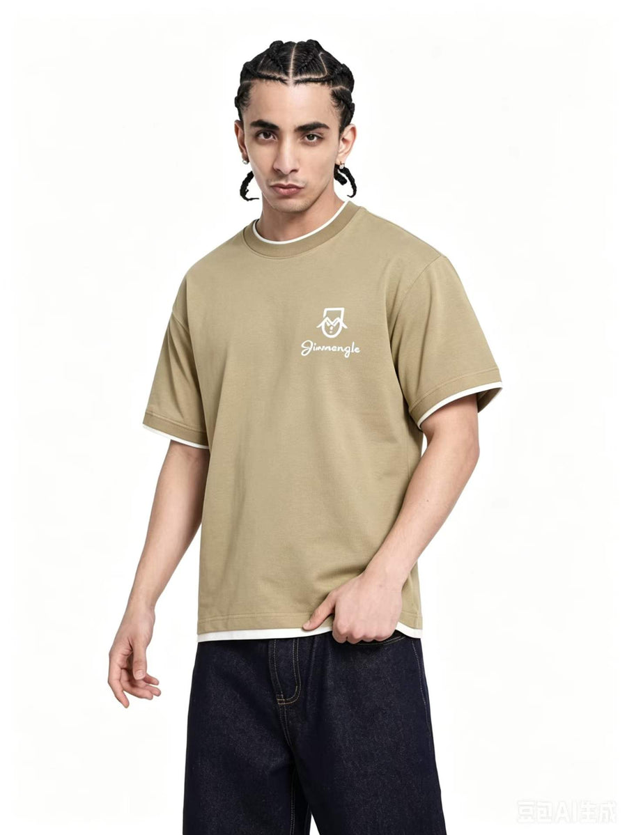 500pcs Bulk Essential Aesthetic T-Shirts - Premium 100% Cotton Feel - Liquidation Price - Oversized Streetwear Basic Tees for Resellers