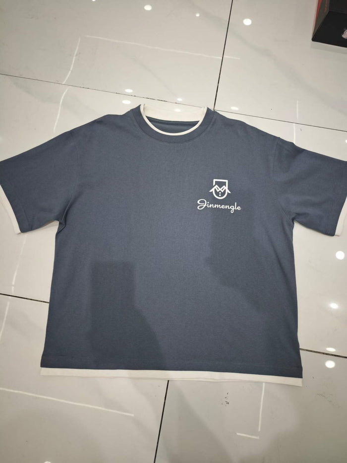 500pcs Bulk Essential Aesthetic T-Shirts - Premium 100% Cotton Feel - Liquidation Price - Oversized Streetwear Basic Tees for Resellers