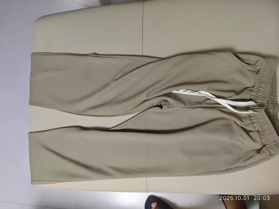 6,000 Sets Bulk 2-Piece Lace-Trim Lounge Wear - Hooded Short-Sleeve Top & Wide-Leg Pants - Factory Surplus Liquidation - Comfort-First Boutique Inventory Lot