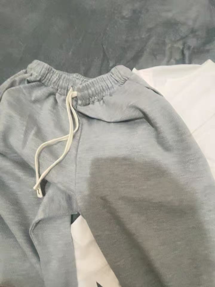 6,000 Sets Bulk 2-Piece Lace-Trim Lounge Wear - Hooded Short-Sleeve Top & Wide-Leg Pants - Factory Surplus Liquidation - Comfort-First Boutique Inventory Lot