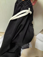 6,000 Sets Bulk 2-Piece Lace-Trim Lounge Wear - Hooded Short-Sleeve Top & Wide-Leg Pants - Factory Surplus Liquidation - Comfort-First Boutique Inventory Lot