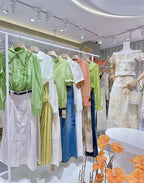 256 Pcs LSXY Aesthetic Women's Summer Stock Lot - High-End Designer Mixed Apparel Bundle - Retro & Sweet-Cool Style Boutique Liquidation - $19.80/unit Premium Tail Order Inventory