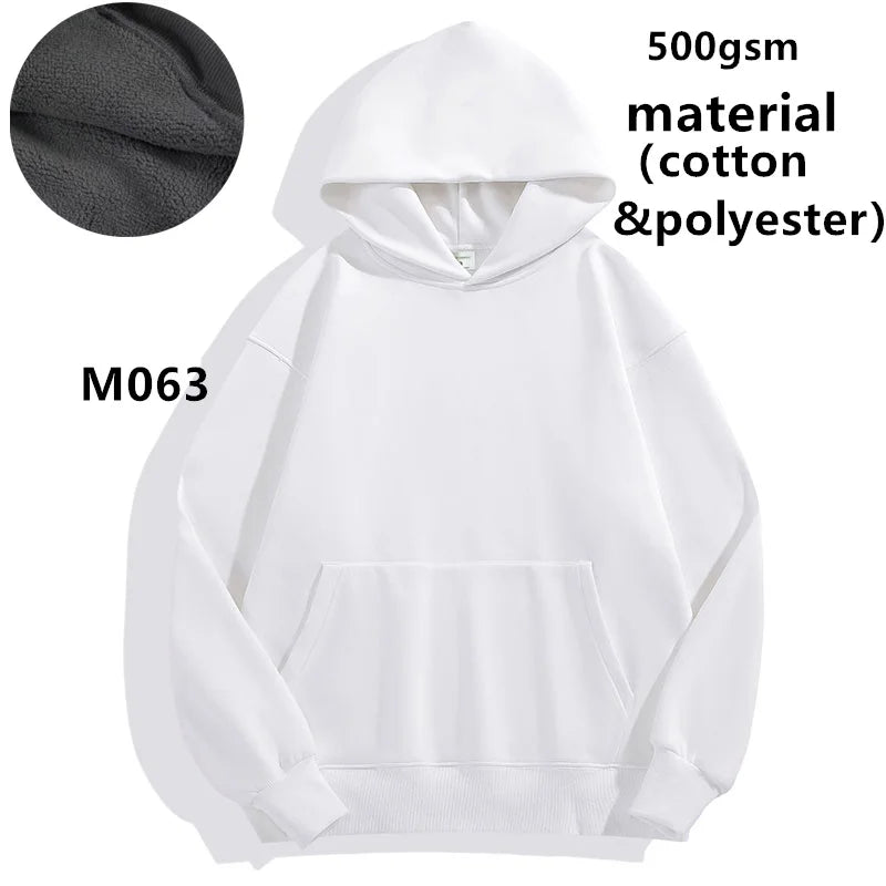 French Terry Drop Shoulder Men Hoodies | High Volume Custom Sourcing Blanks