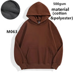 French Terry Drop Shoulder Men Hoodies | High Volume Custom Sourcing Blanks
