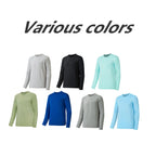 Custom UPF 50+ Long Sleeve Fishing Shirt | Nylon-Cotton Quick-Dry UV Sun Protection Clothing