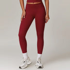 Nylon Spandex Interlock Knit Long Sleeve Workout Top