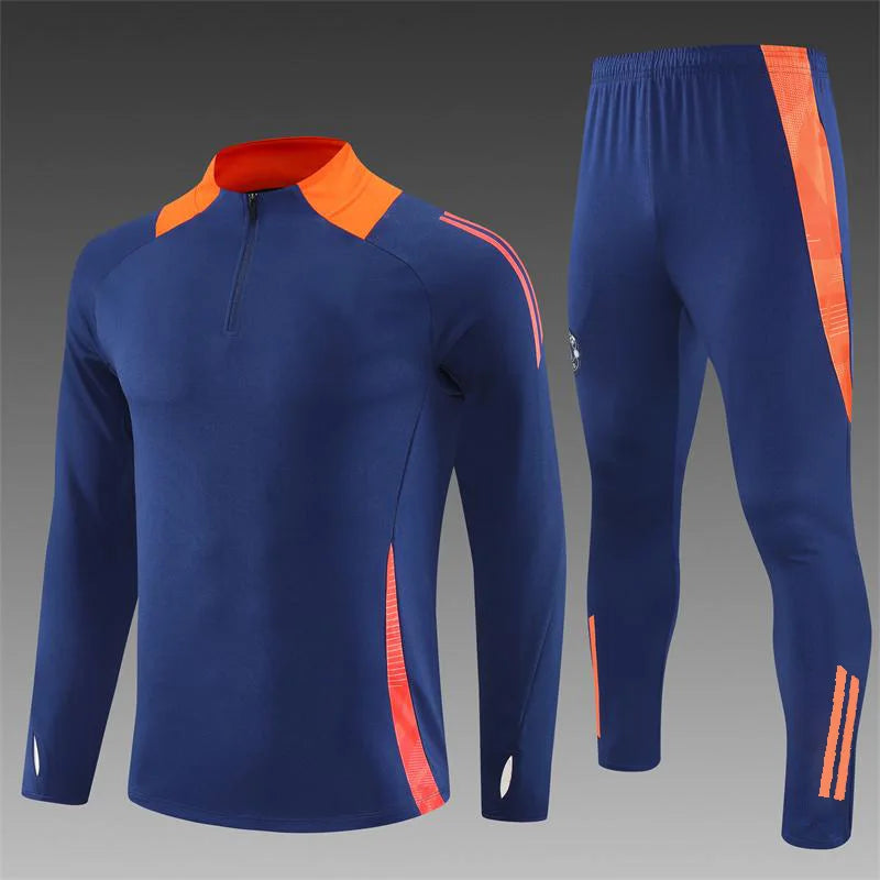 100% Polyester Custom Football Club Training Kits | New Soccer Tracksuit