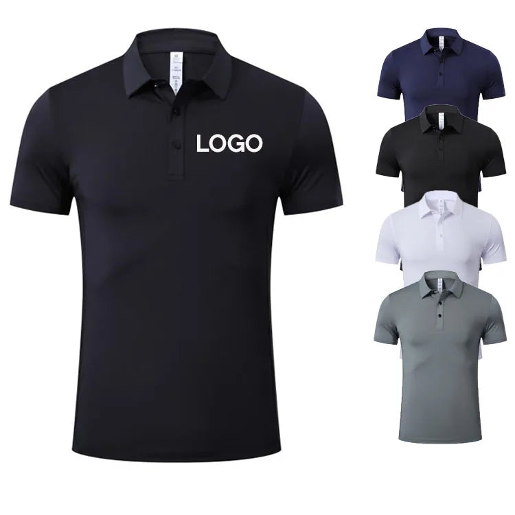 High Stretch Polyester Elastane Sublimation Uniform Polo Shirt Custom Polo T Shirt With Logo