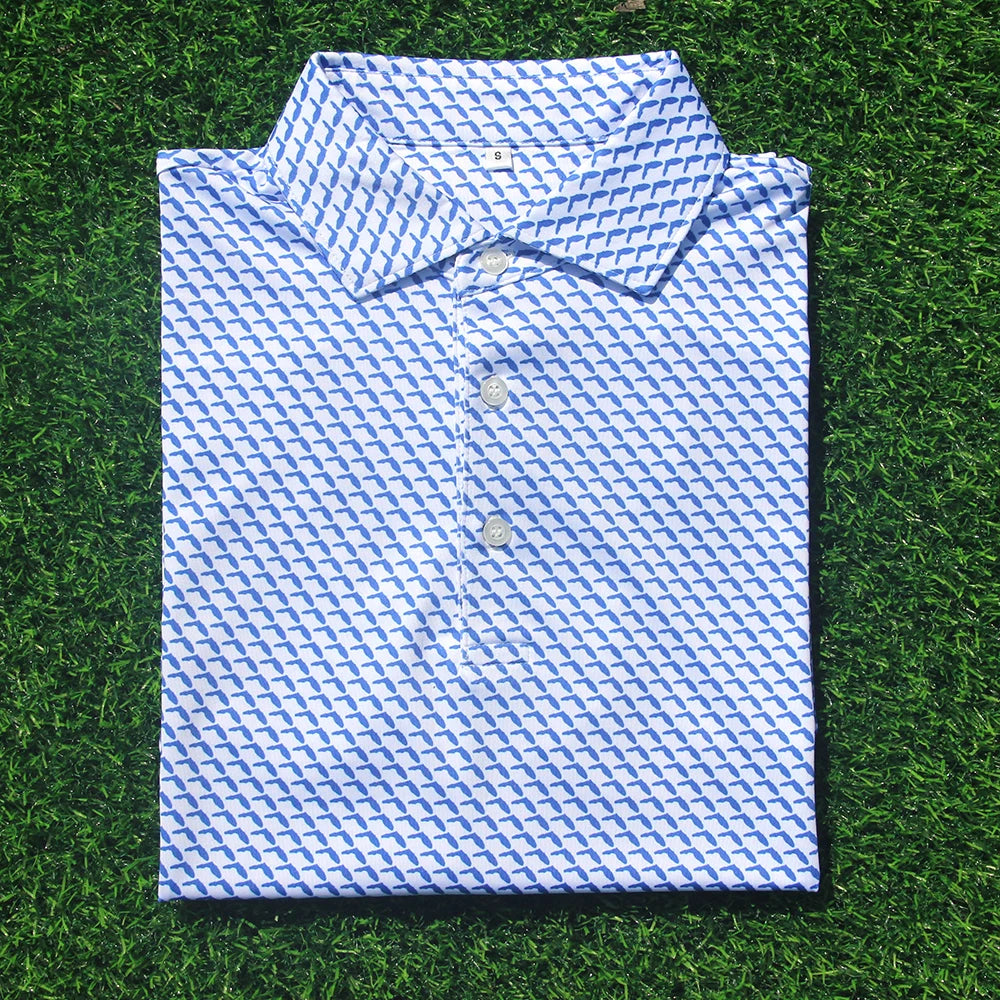 High Fit Polyester Spandex 180 GSM Custom Embroidery Logo Shirts