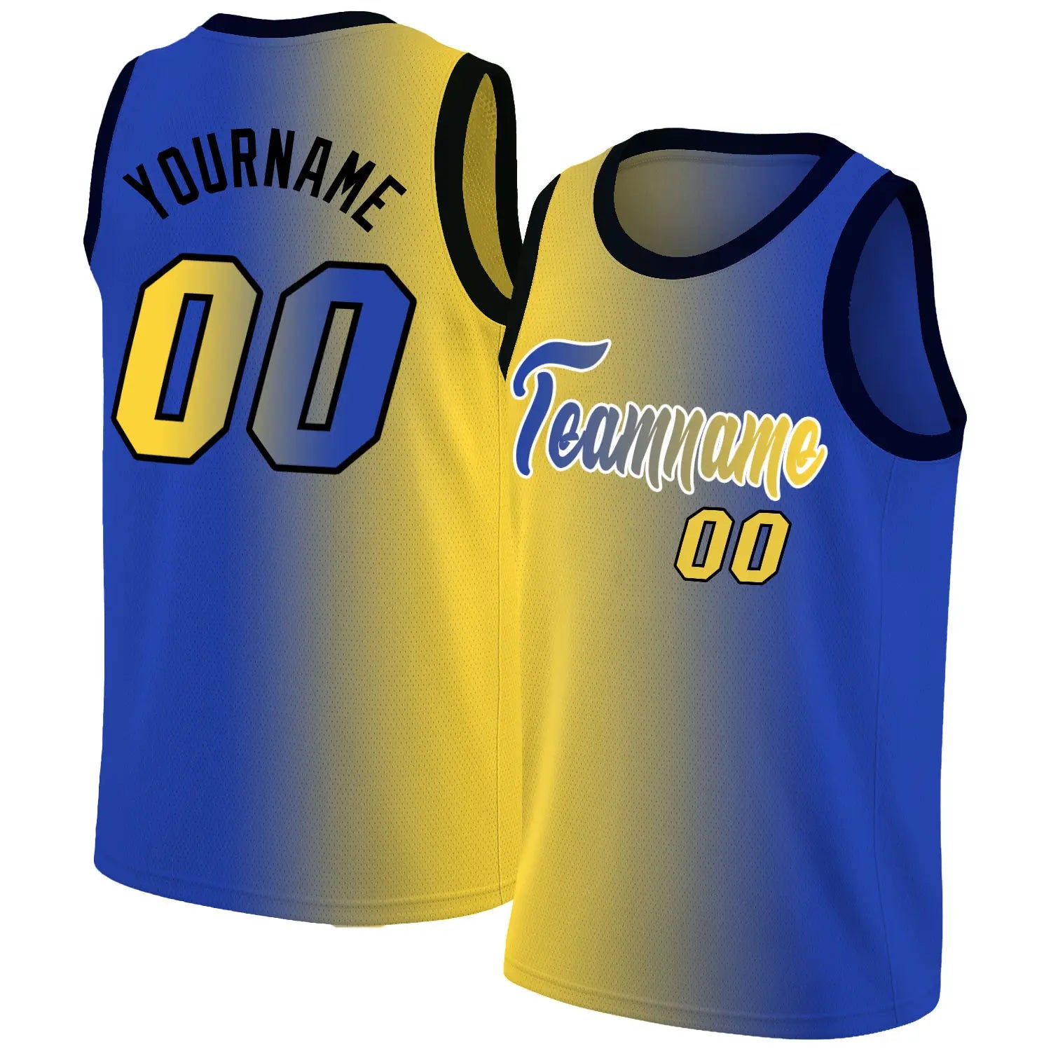 Polyester Mesh Knit Basketball Shirts