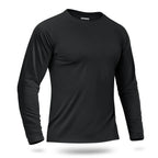 Custom LOGO Men's Sun Protection T-Shirt 145g Polyester Long Sleeve Sun Protection T-Shirt Bulk Wholesale