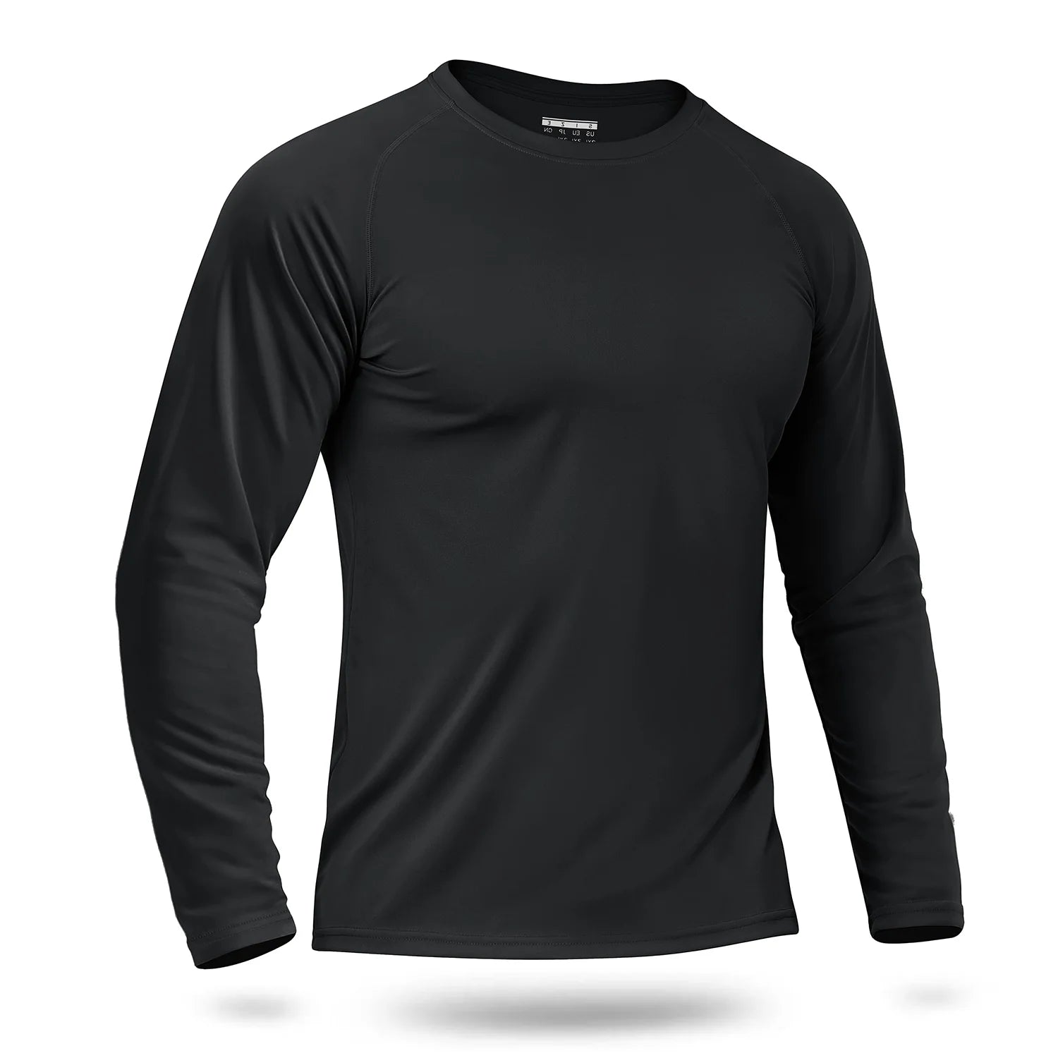 Custom LOGO Men's Sun Protection T-Shirt 145g Polyester Long Sleeve Sun Protection T-Shirt Bulk Wholesale